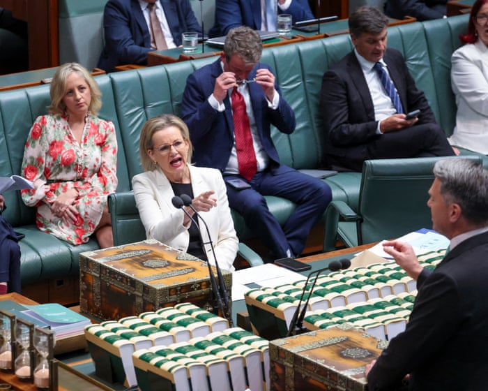 Australia politics live: two Coalition MPs ejected as inflation figures dominate combative question time