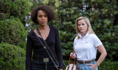 Kerry Washington and Reese Witherspoon in Little Fires Everywhere