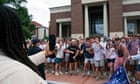 University of Mississippi: ‘abhorrent’ counter-protesters condemned