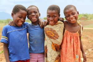 Children in Malawi, which has been affected by the El Niño-related drought
