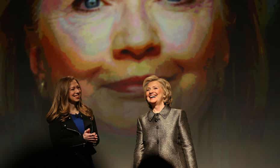 Hillary Clinton and her daughter, Chelsea
