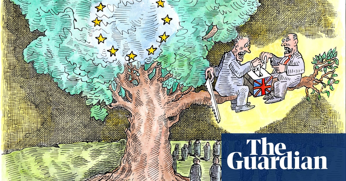 Andrzej Krauze on European reaction to the UK election – cartoon