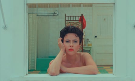 Scarlett Johansson in Wes Anderson’s Asteroid City.