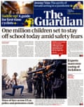 Guardian front page, Monday 1 June 2020