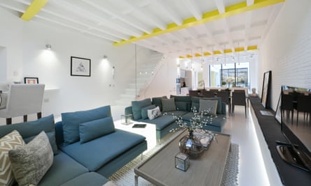 A basement conversion in Fulham, south-west London.