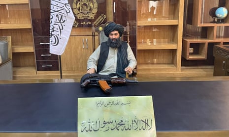 Governor of Helmand province, Talib Mawlawi.