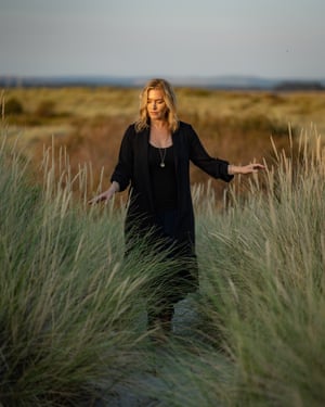 Kate Winslet shot on the English coast