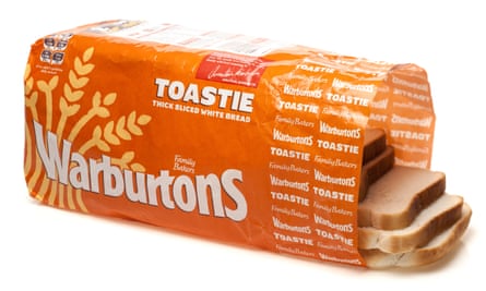 Warburtons thick sliced white bread