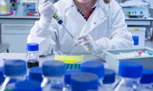 Cancer research laboratory scientist