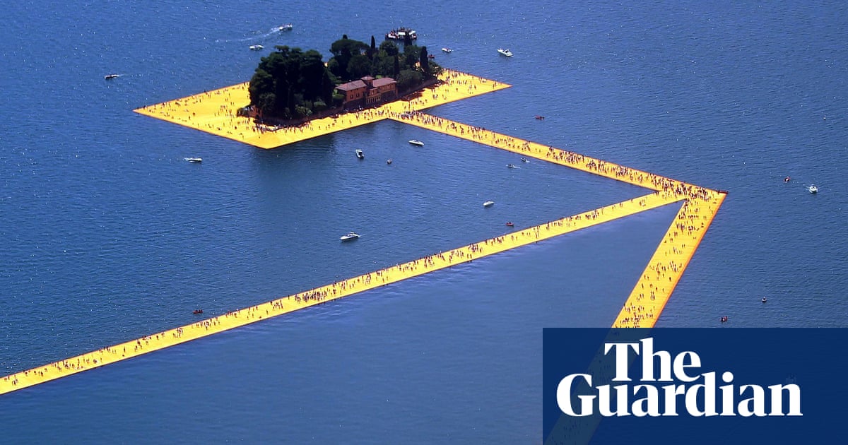 Walking On Water The Floating Piers In Pictures Art And Design The Guardian