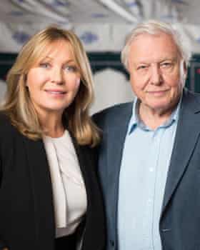 Kirsty Young with her favourite guest, Sir David Attenborough.