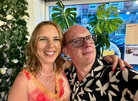 Edie and Hugh on their date.