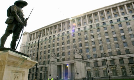 Ministry of Defence building.