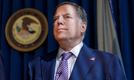 Geoffrey Berman, in his days as US attorney for the southern district of New York.