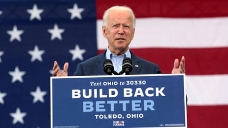 Joe Biden in Ohio: Trump 'turned his back on you' – video 