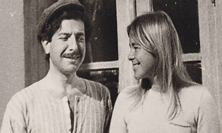 Leonard Cohen and lover Marianne Ihlen.