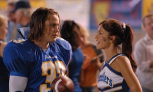Tim Riggins (Taylor Kitsch) and Lyla Garrity (Minka Kelly) in Friday Night Lights