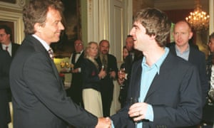Tony Blair meets Noel Gallagher