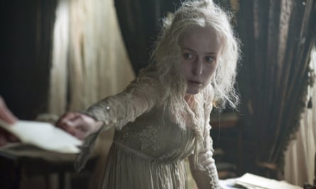Gillian Anderson as Miss Havisham in the BBC adaptation of Great Expectations.