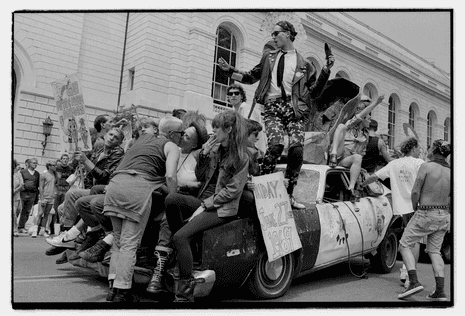 Homocore float at SF Pride 1988 from Queercore: How to Punk a Revolution