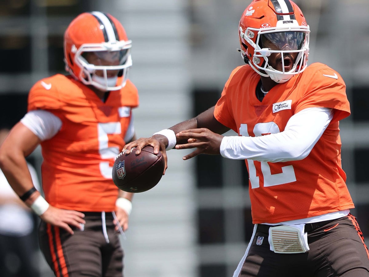 Gabriel denies 'entertainers' jab was aimed at Browns teammate Shedeur  Sanders | Cleveland Browns | The Guardian
