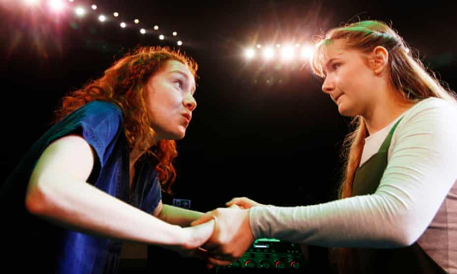 Mesmerising prowess … Kirsty Findlay and Bethany Tennick in Islander: A New Musical.