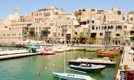 The Old Jaffa Port, Tel Aviv, is now used as a fishing harbour and tourist attraction.