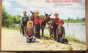 A postcard of Cal Farley’s ranch that Steve Smith has kept.