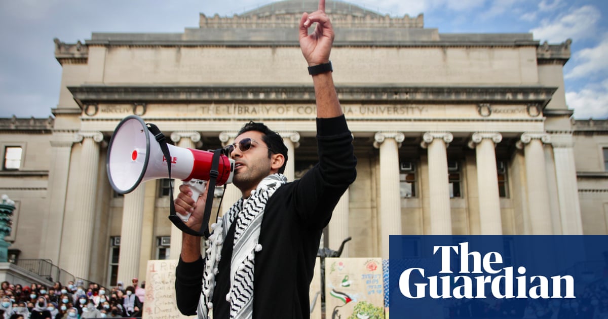 Mohsen Mahdawi, Palestinian green card holder and Columbia student, detained by Ice