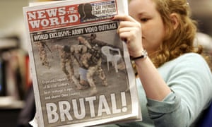 Front cover of the News of the World from Sunday 12 February 2006.