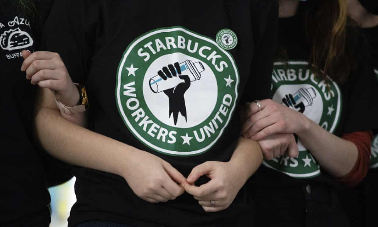 Starbucks creating ‘culture of fear’ as it fires dozens involved in union efforts (theguardian.com)