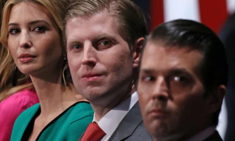 Donald Trump is reportedly considering pardons for his three eldest children, Ivanka, Eric and Don Jr.