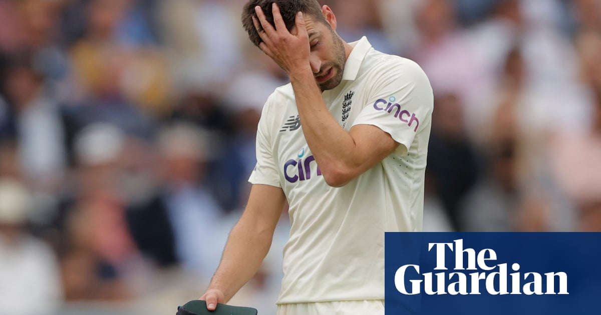 Mark Wood out of third Test with jarred shoulder to leave England depleted