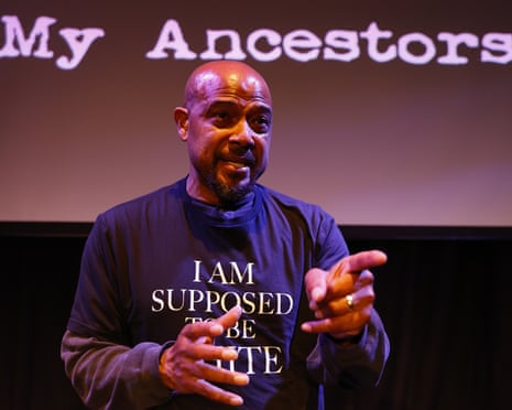 Lester Purry as August Wilson in How I Learned What I Learned.