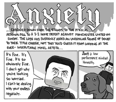 David Squires on … Manchester United giving Arsenal the wobbles, panel 1