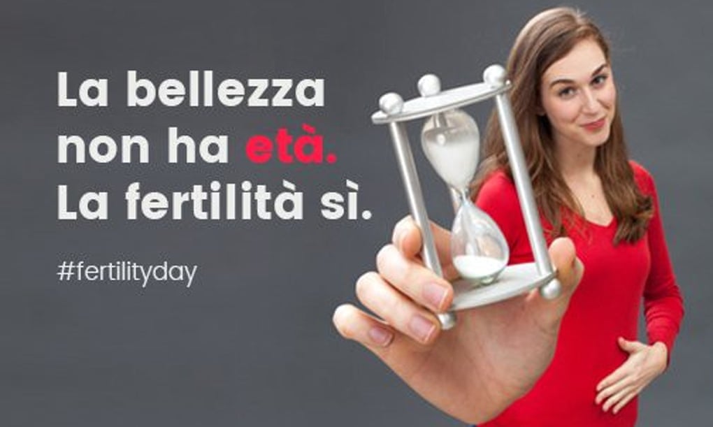 Fertility Day in Italy, government campaign
