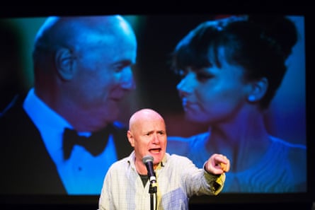 Dave Johns performing I, Fillum Star at the Edinburgh international festival in 2017.