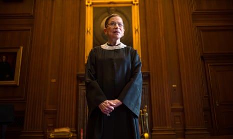 ‘She displayed a refusal to be bullied’: Ruth Bader Ginsburg in the supreme court, Washington DC, August 2013