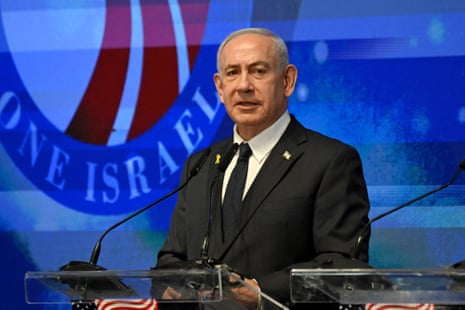 Benjamin Netanyahu has said recognising Palestinian statehood is a reward for Hamas’ terrorism.