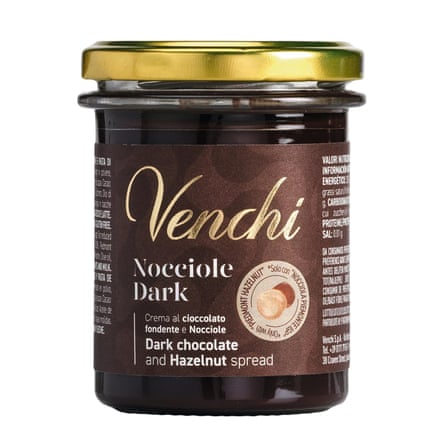 Jar of chocolate spread