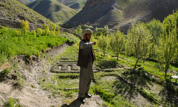 With water management in the village of Khoshgak, Haji Qadir is now able to grow crops in the valley.