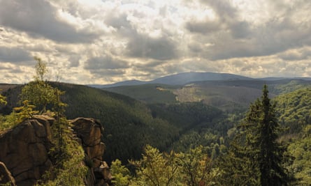 Rail route of the month: a steam-hauled climb through Germany's Harz mountains | Germany holidays 3 A view to the Brocken in summer.