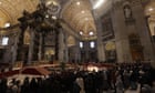 Thousands of Catholics pay respects to former pope Benedict XVI