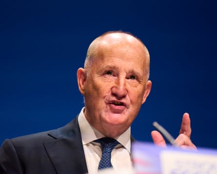 Kevin Hollinrake giving a speech