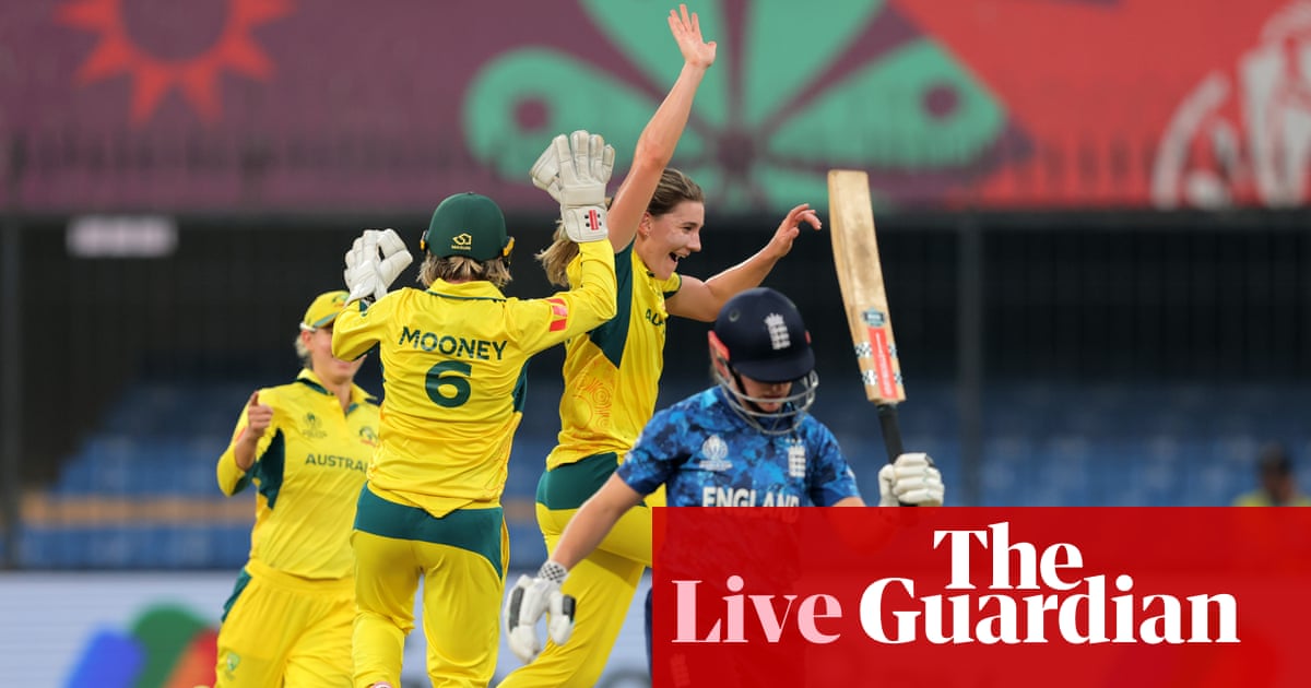 Australia chasing 245 to beat England: Women’s Cricket World Cup – live | Women’s Cricket World Cup Australia chasing 245 to beat England: Women’s Cricket World Cup – live | Women’s Cricket World Cup
