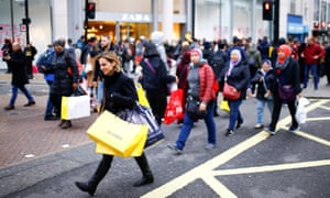 I Like To Get My Hands On Things Boxing Day Shoppers Hit The Sales Business The Guardian