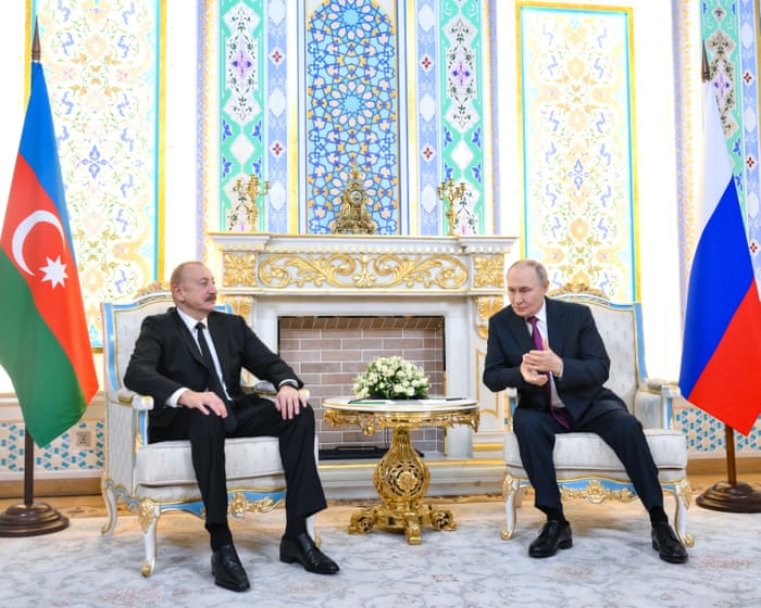 Putin admits Russian air defences were to blame for Azerbaijani jet crash
