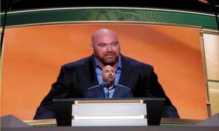 UFC president Dana White, co-over of Thrill One Sports & Entertainment group, spoke on Donald Trump’s behalf at the past two Republican National Conventions.