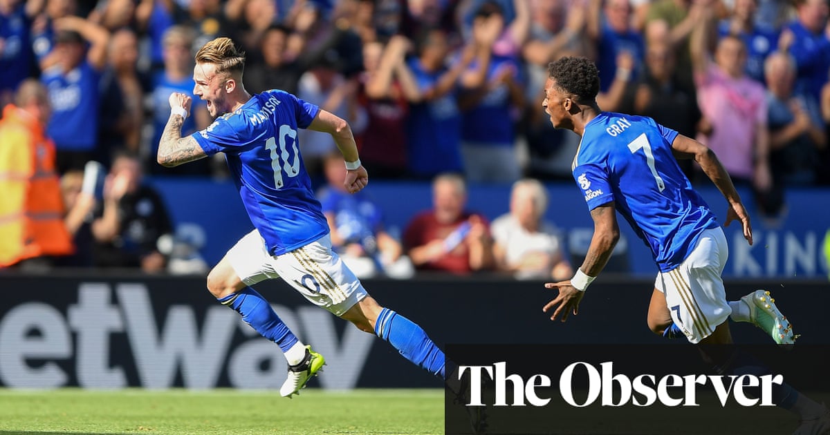 Leicester’s fast start continues as James Maddison sinks Spurs with late stunner