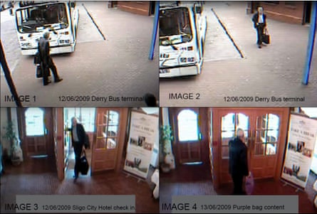 CCTV images of ‘Sligo Man’, found dead in 2009 and still unidentified.
